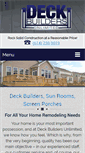 Mobile Screenshot of deckbuildersunltd.com